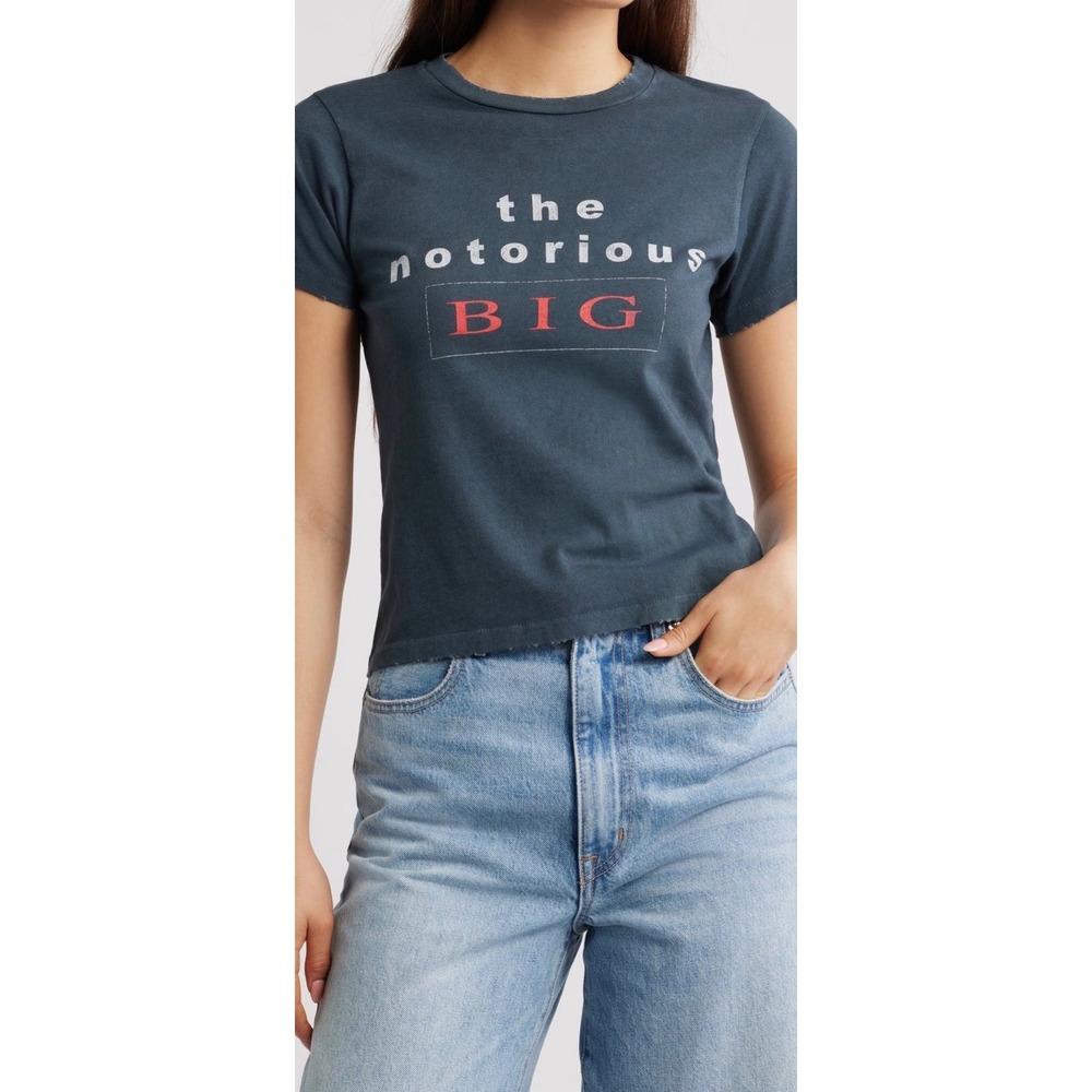 Daydreamer The Notorious BIG Graphic Tee Charcoal Grey XL New With Tags